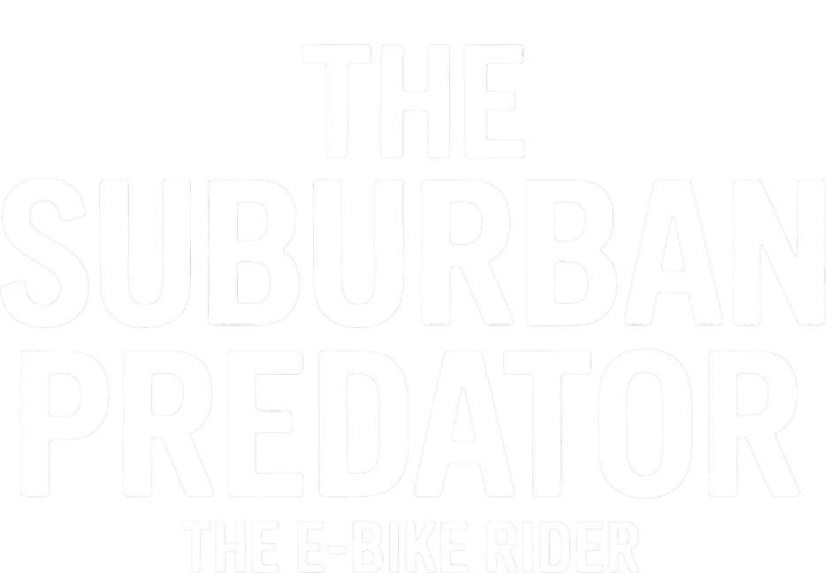 The Suburban Predator: The E-Bike Rider