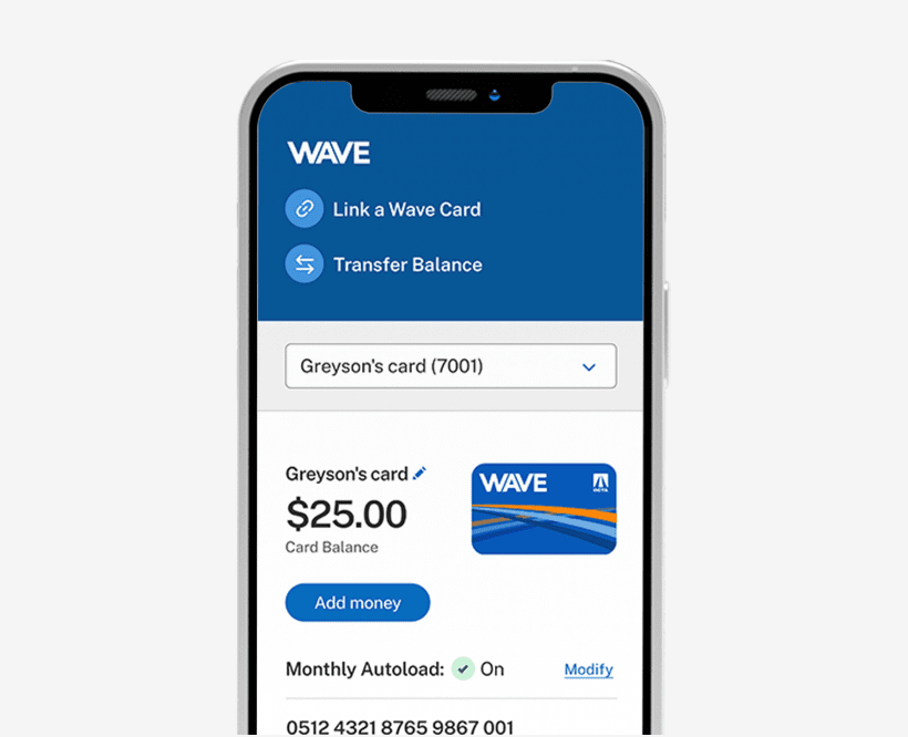 Wave mobile app