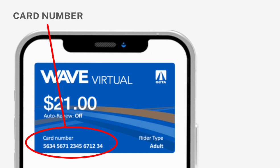 virtual card example